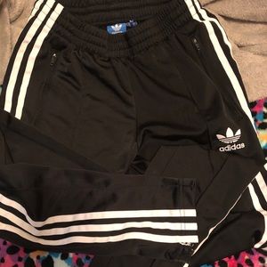Adidas striped joggers